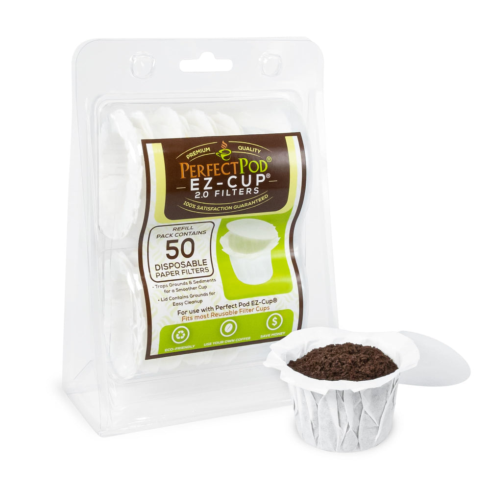 Perfect Pod emballage face montrant le lot de 400 pour stockage pratique