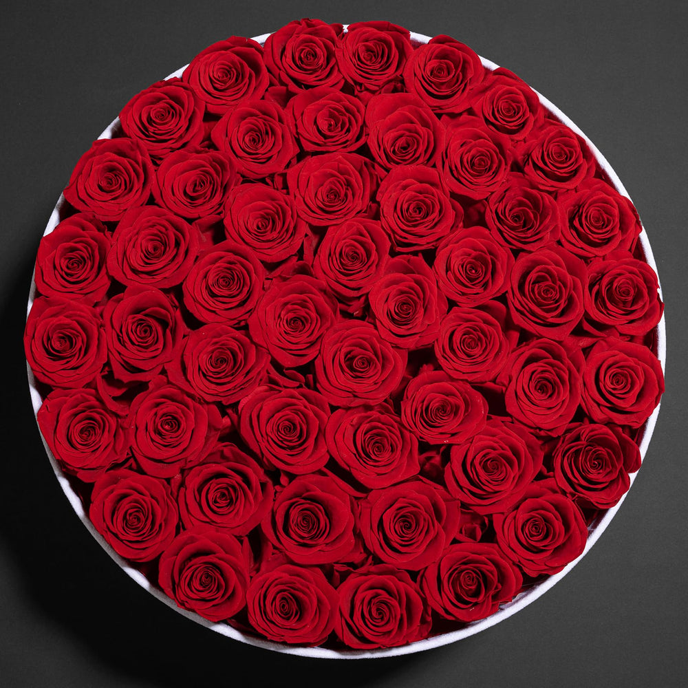 Perfectione Roses détail du ruban et fermeture, finition soignée pour offrir