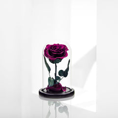 Perfectione Roses socle en bois détaillé offrant stabilité et aspect chaleureux