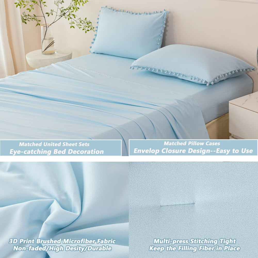 PERFEMET comparaison taille twin illustrant ajustement précis sur matelas