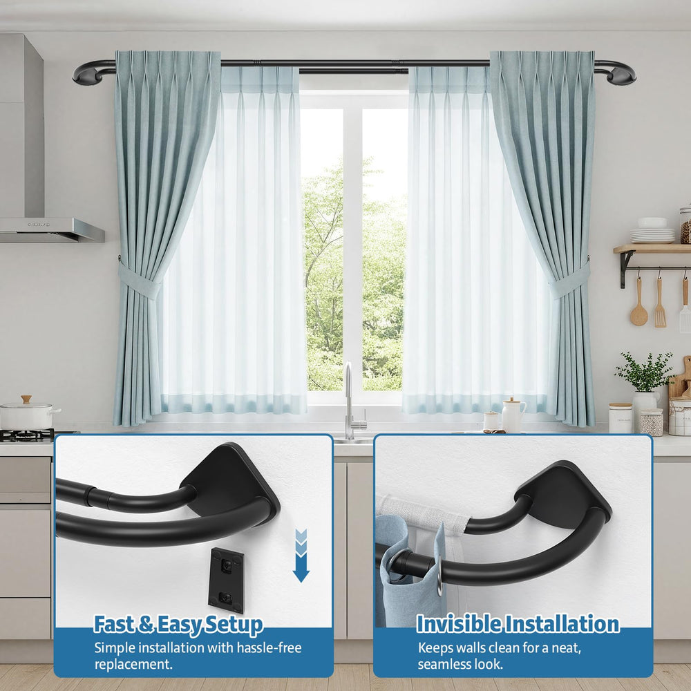 PeSenp gros plan finition noir mat pour look discret