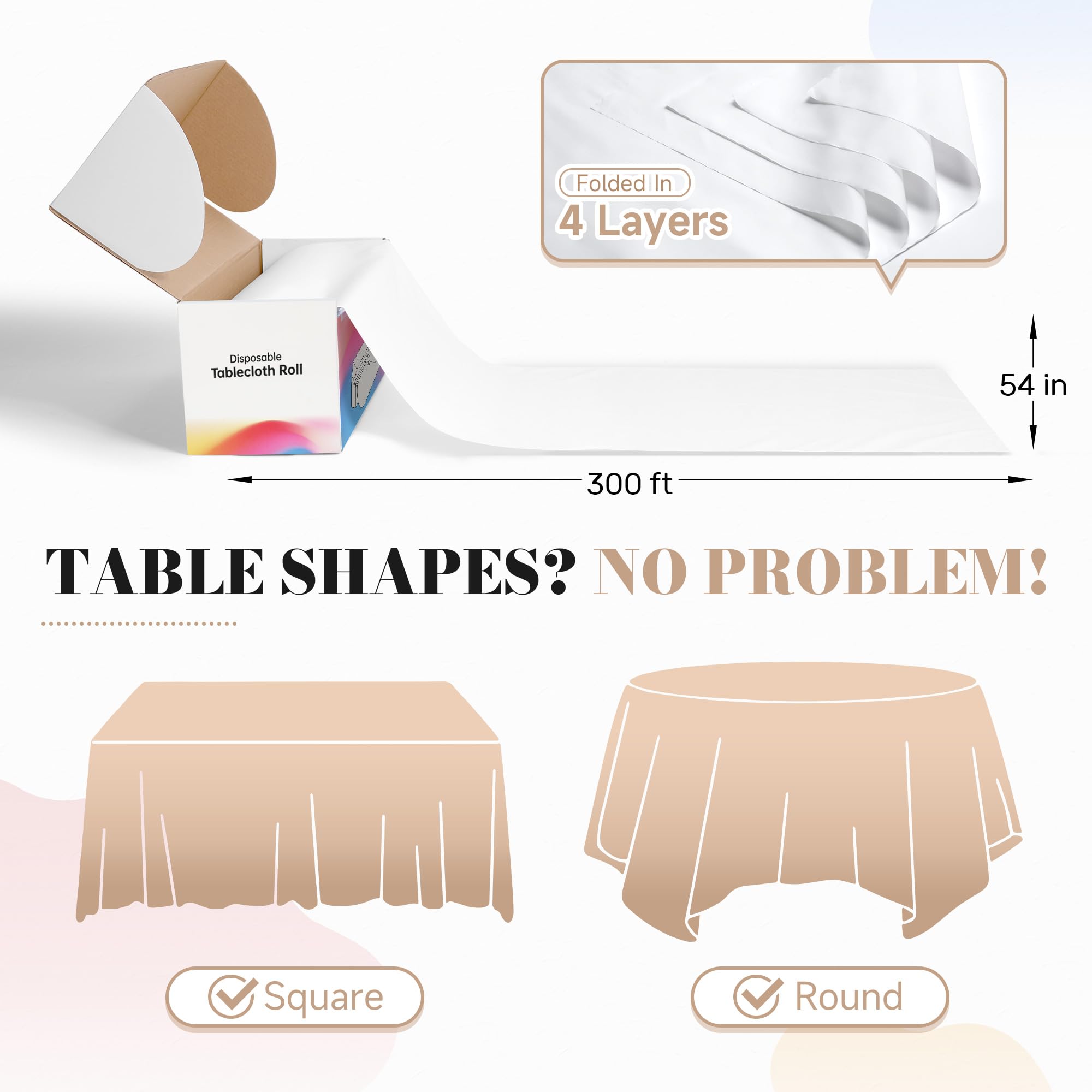 PETIARKIT boîte ouverte révélant longueur du rouleau pratique