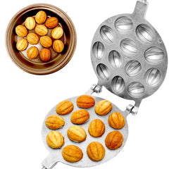 PetriStor vue avant du moule oreshki montrant 12 cavités pour cuisson rapide