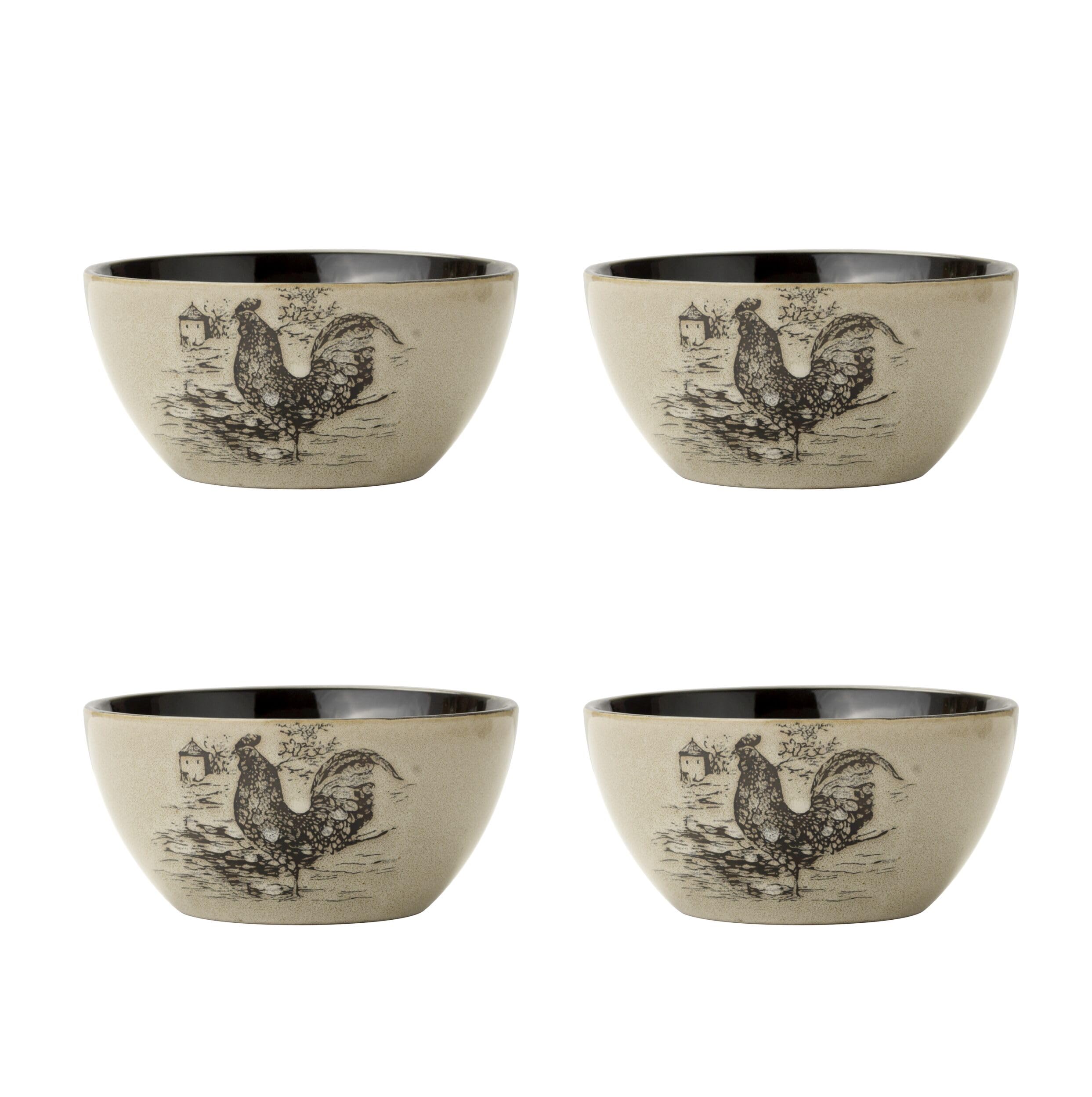 Pfaltzgraff mise en table rustique avec service Homespun Rooster, ambiance chaleureuse