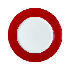 Pfaltzgraff Kenna Red bol à soupe gros plan montrant texture résistante