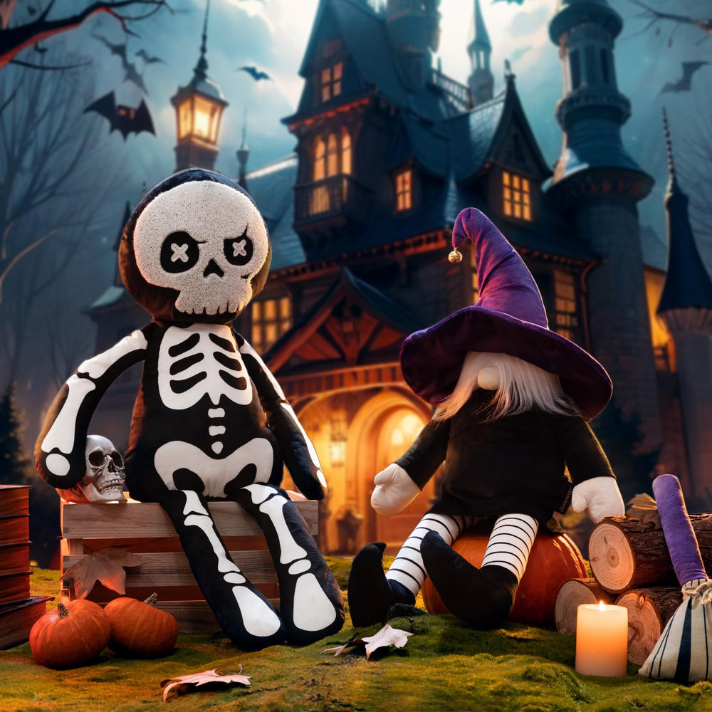 Phantoscope coussin position sur canapé ajoutant ambiance Halloween instantanée