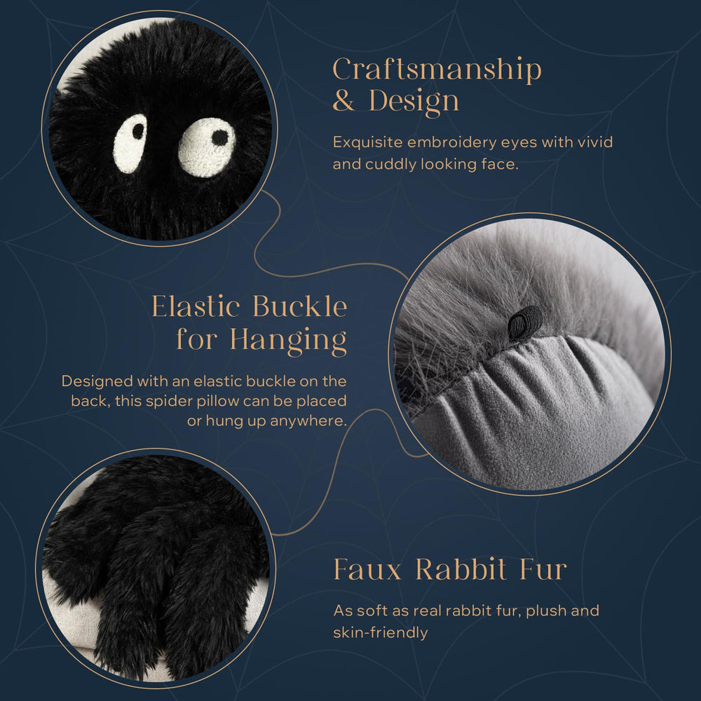 Phantoscope coussin placé sur canapé ajoutant ambiance festive et cosy