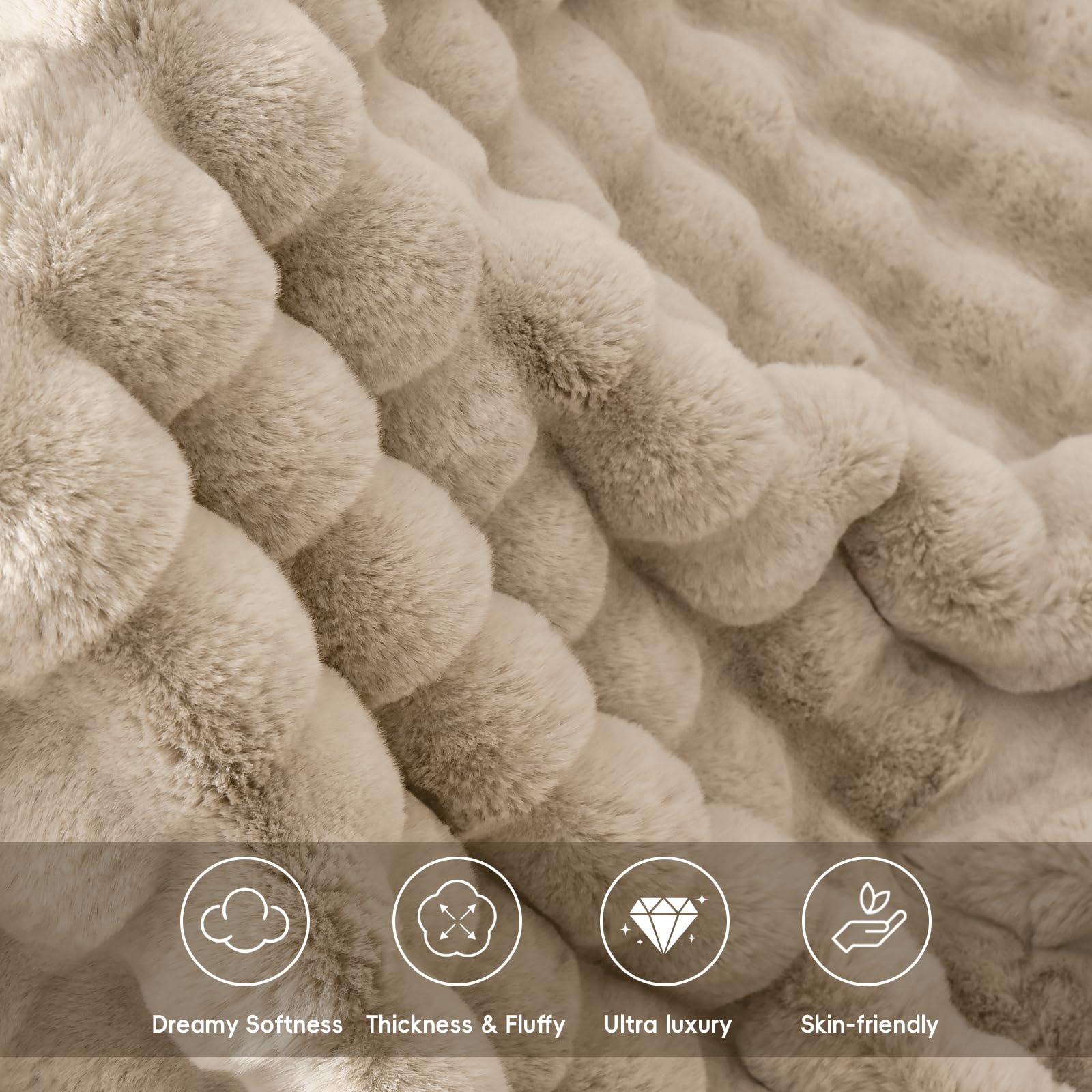 PHF gros plan texture fausse fourrure prouvant douceur luxueuse