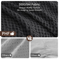 PHF taies d'oreiller détail indiquant finition soignée et confort