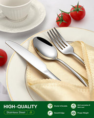 PHILIPALA service installé sur table de dîner, apporte style et cohérence