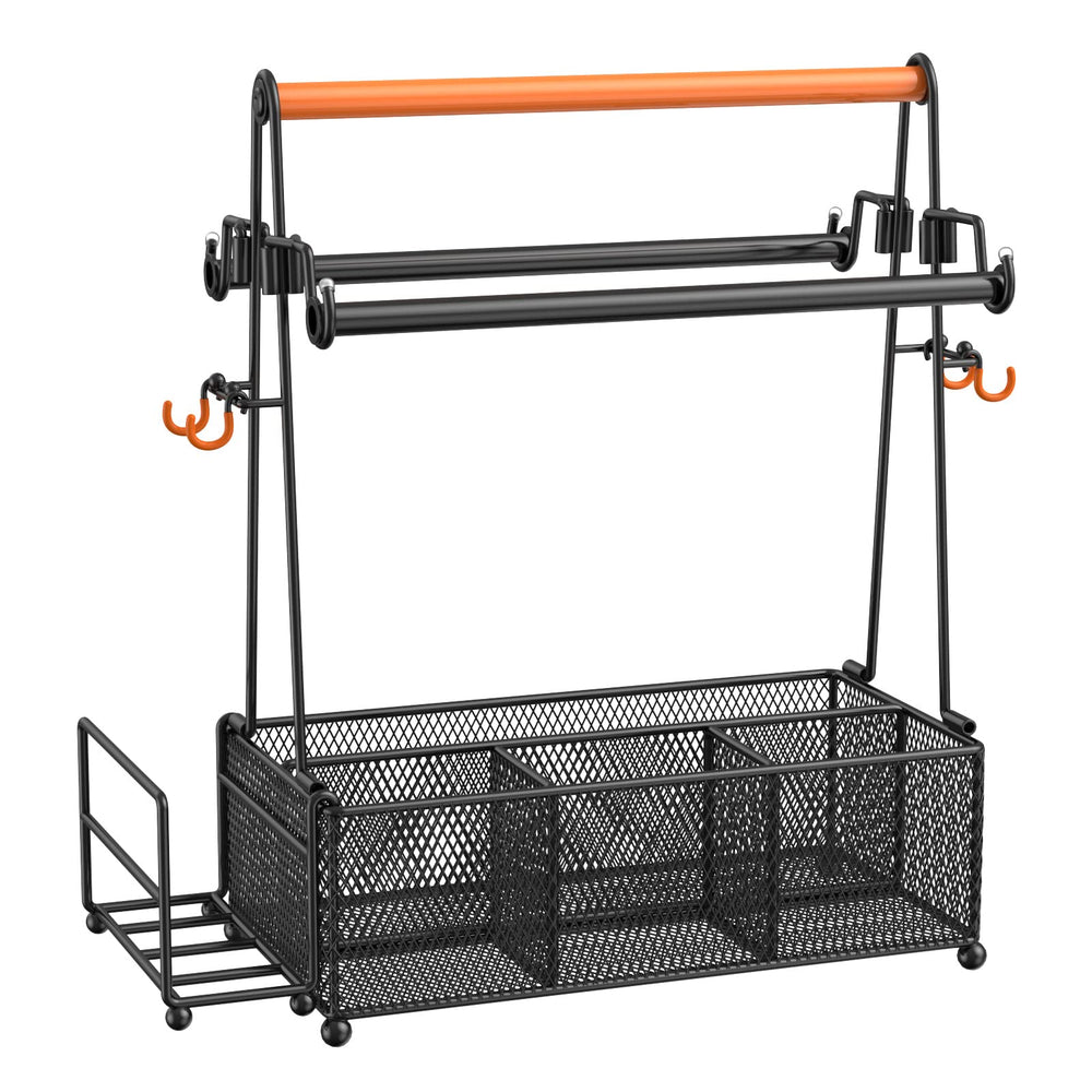 PHINOX caddy face avant montrant rangement organisé et gain de temps