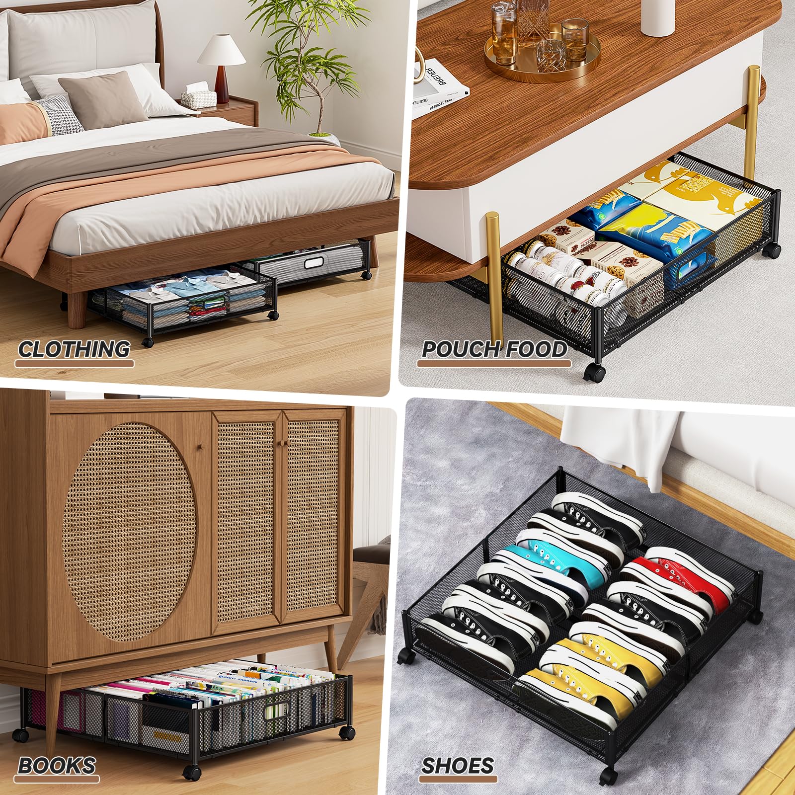 PHINOX comparaison taille sous-lit illustrant adaptation aux espaces restreints