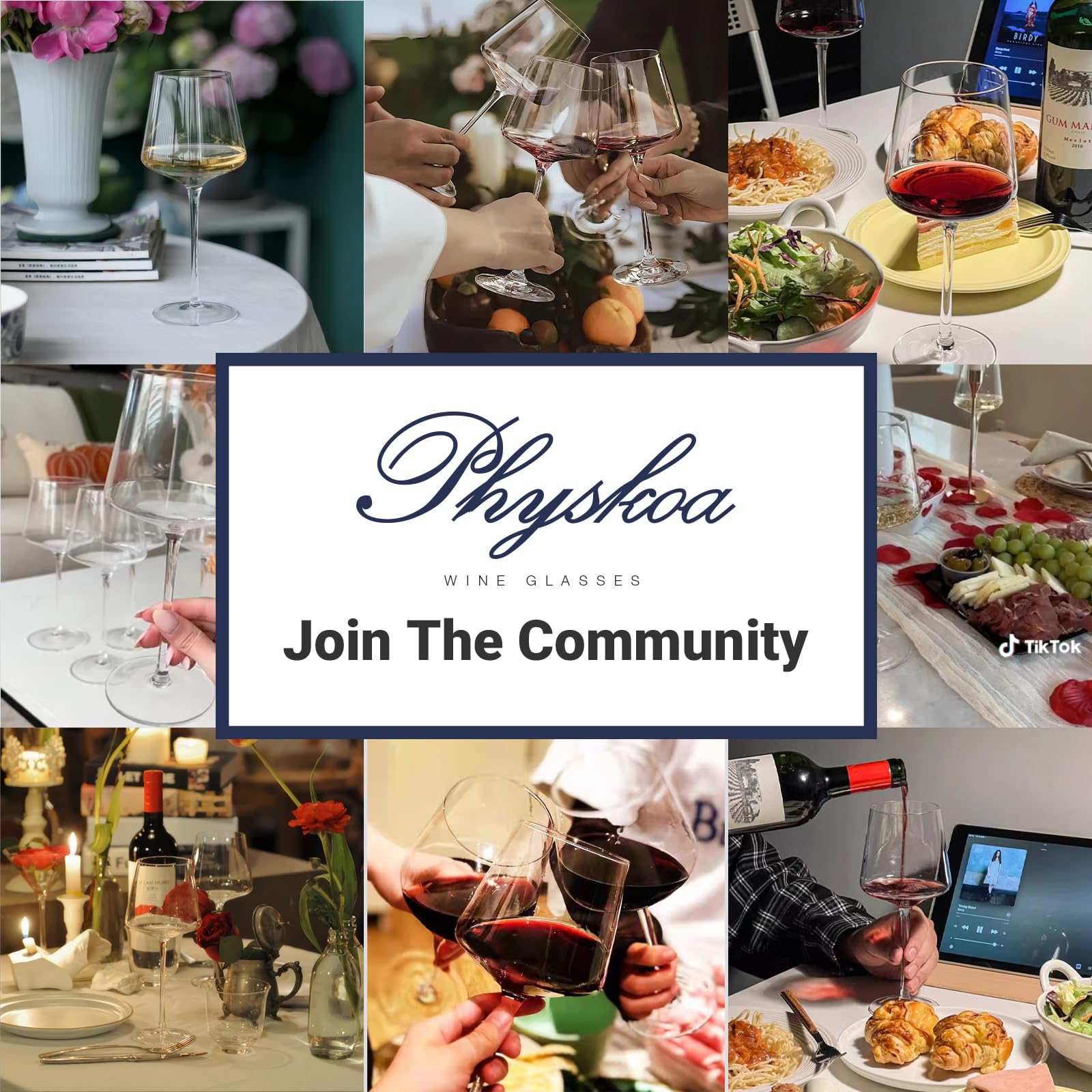 Physkoa coffret bleu royal prêt à offrir pour cadeau élégant