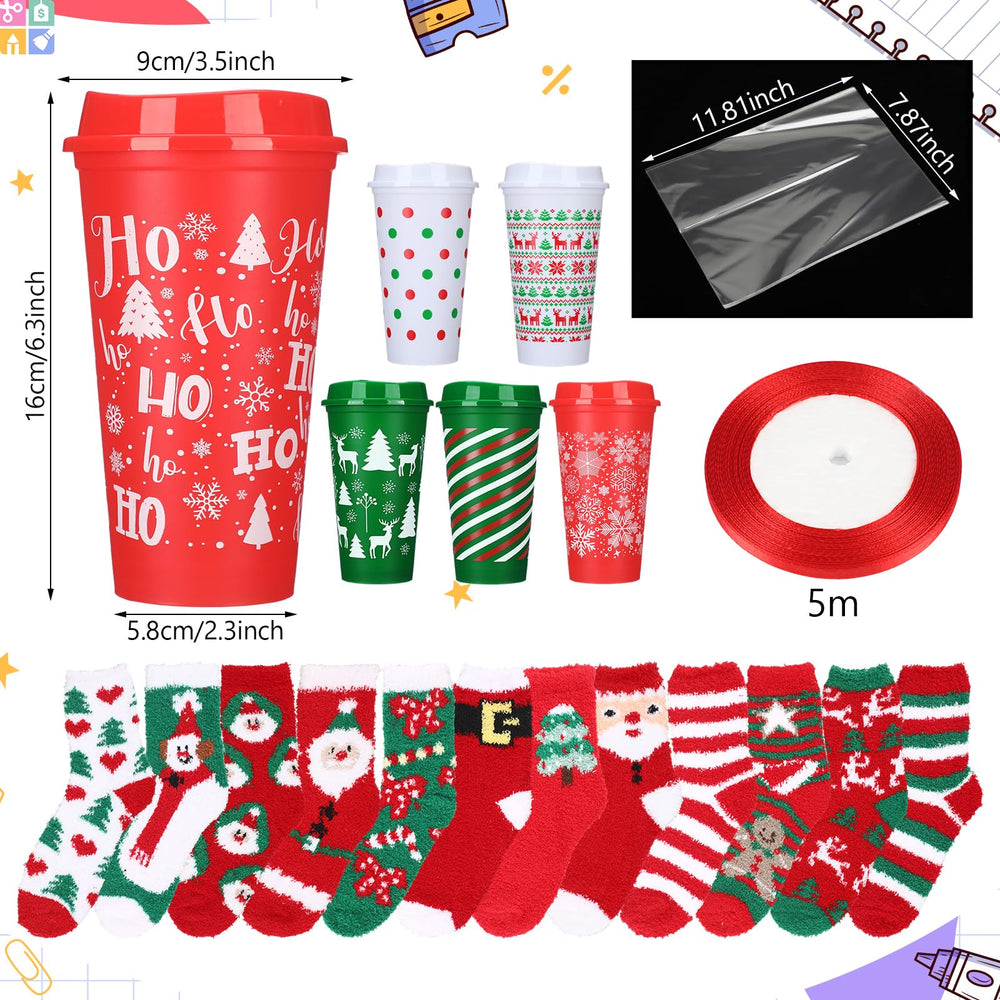 Pickmesh gros plan sur gobelet 16 oz affichant motif festif et facilité d'utilisation