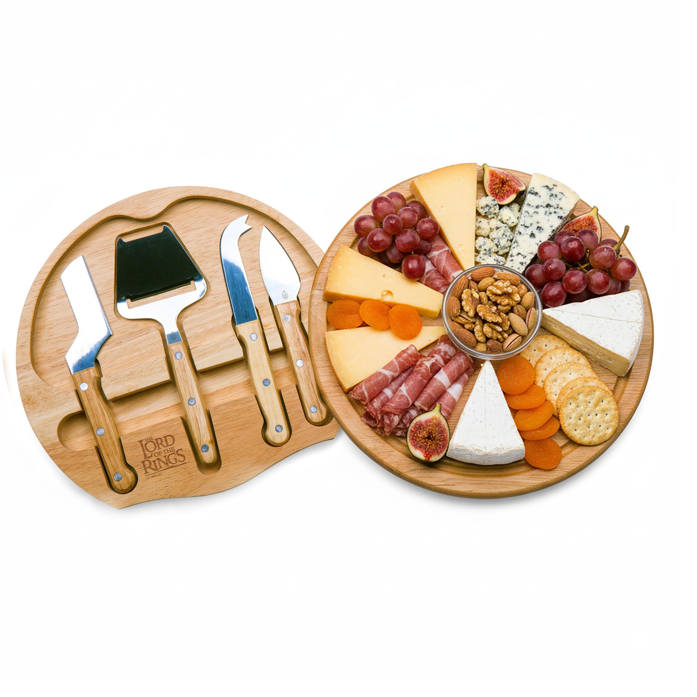 PICNIC TIME détail du groove anti-jus, protection de la table et service propre