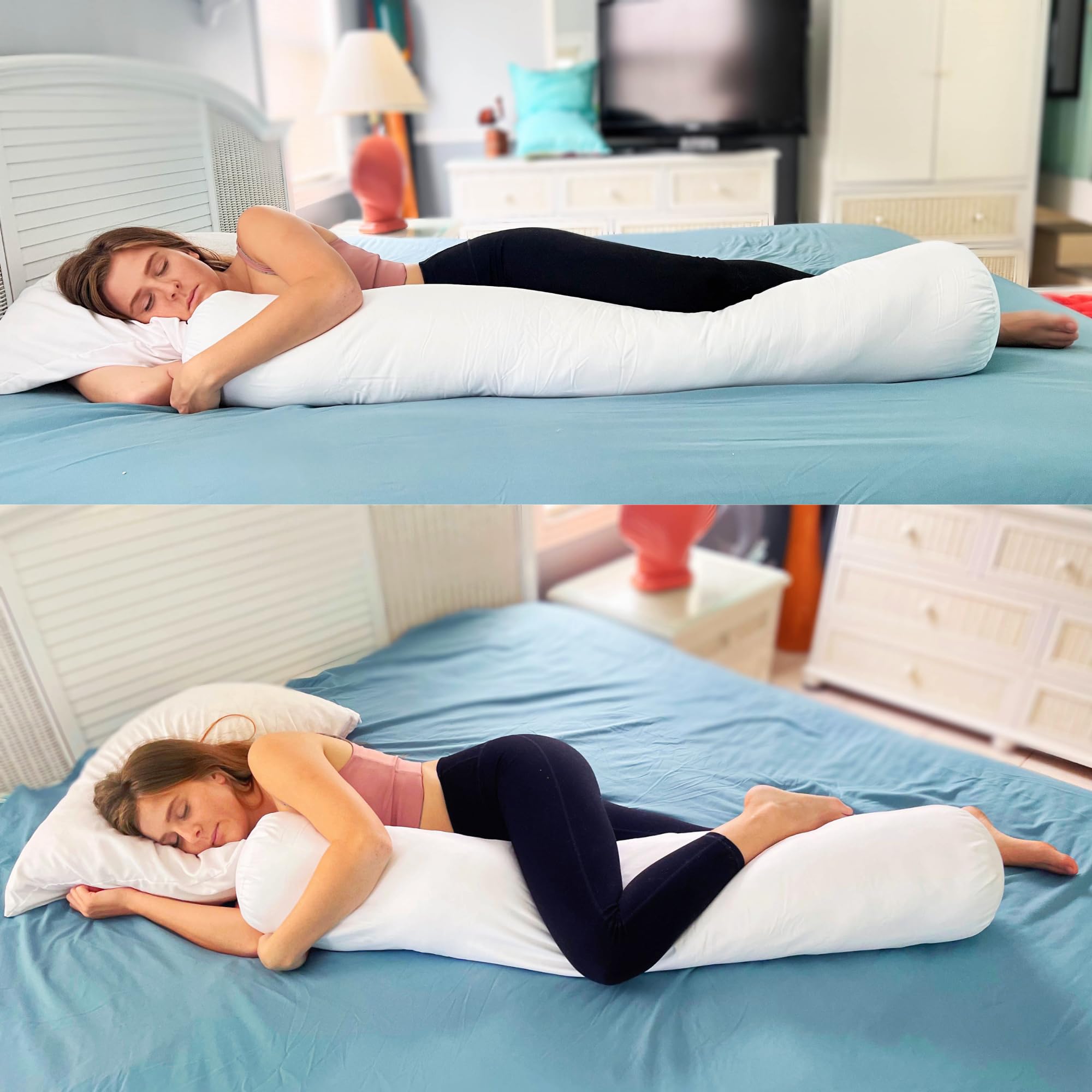 Pillowable comparaison de taille posée près d'une règle pour visualiser dimensions