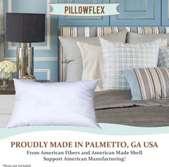 Pillowflex insert 12x24 en usage sur canapé apportant soutien et esthétique