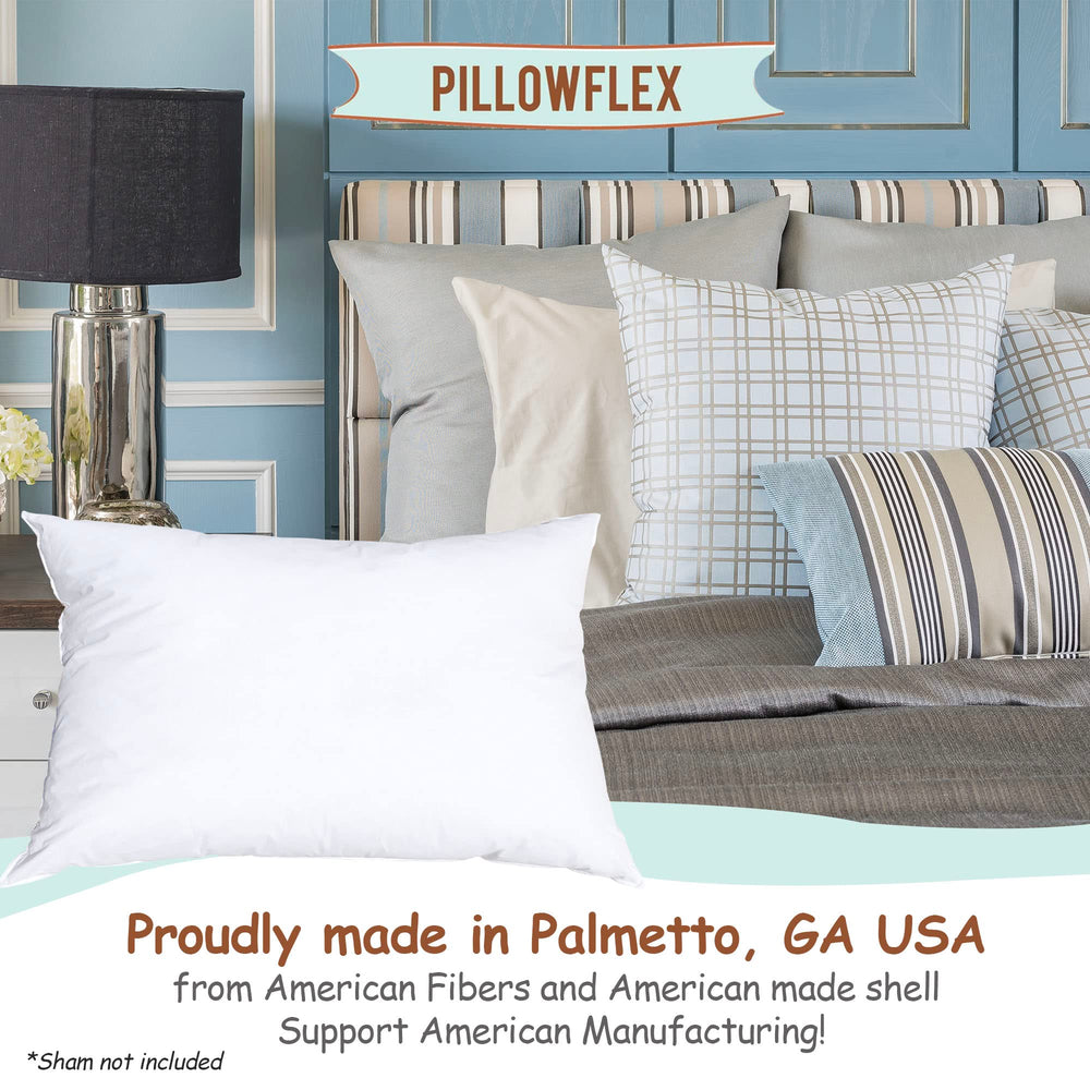 Pillowflex détail du coin et couture pour illustrer la finition durable