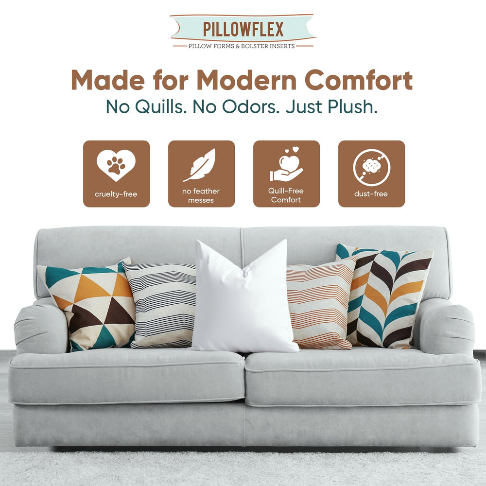 Pillowflex étiquette Made in USA témoignant qualité locale