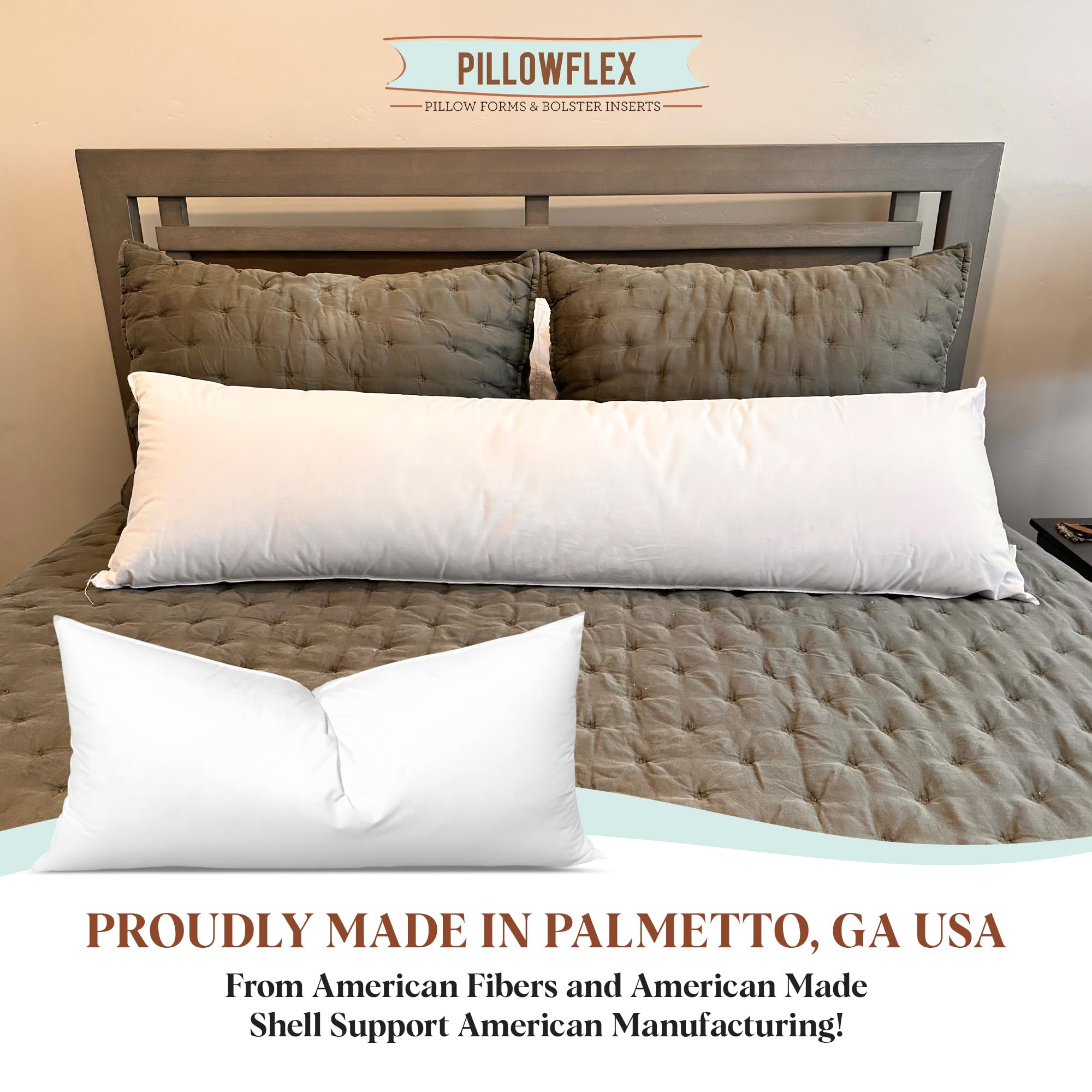 Pillowflex détail du rembourrage synthétique garantissant confort moelleux