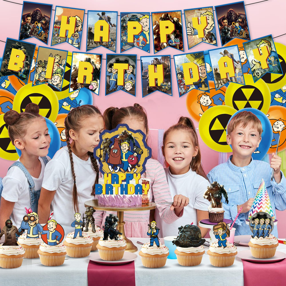 PINUO kit complet installé en décor gaming pour fête d'enfants et ados