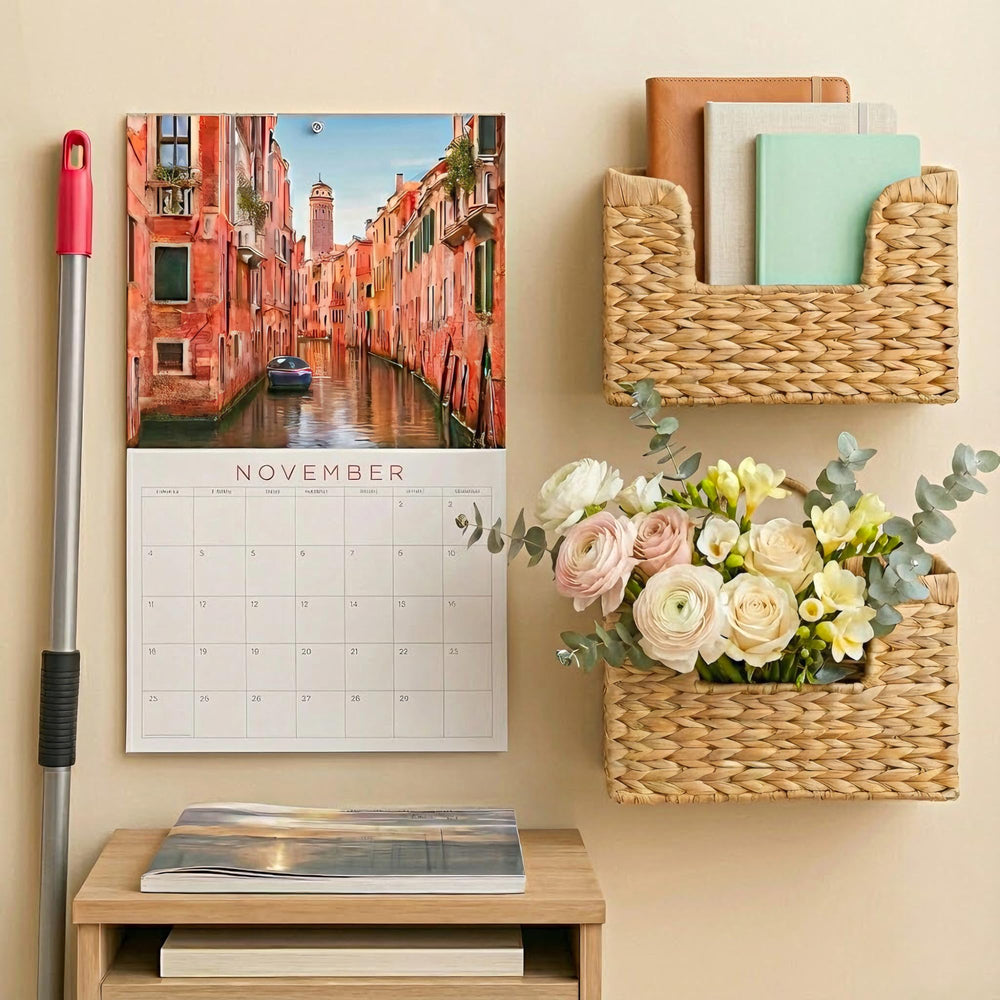 PINXIURY panier en usage tenant courrier et magazines pour organisation