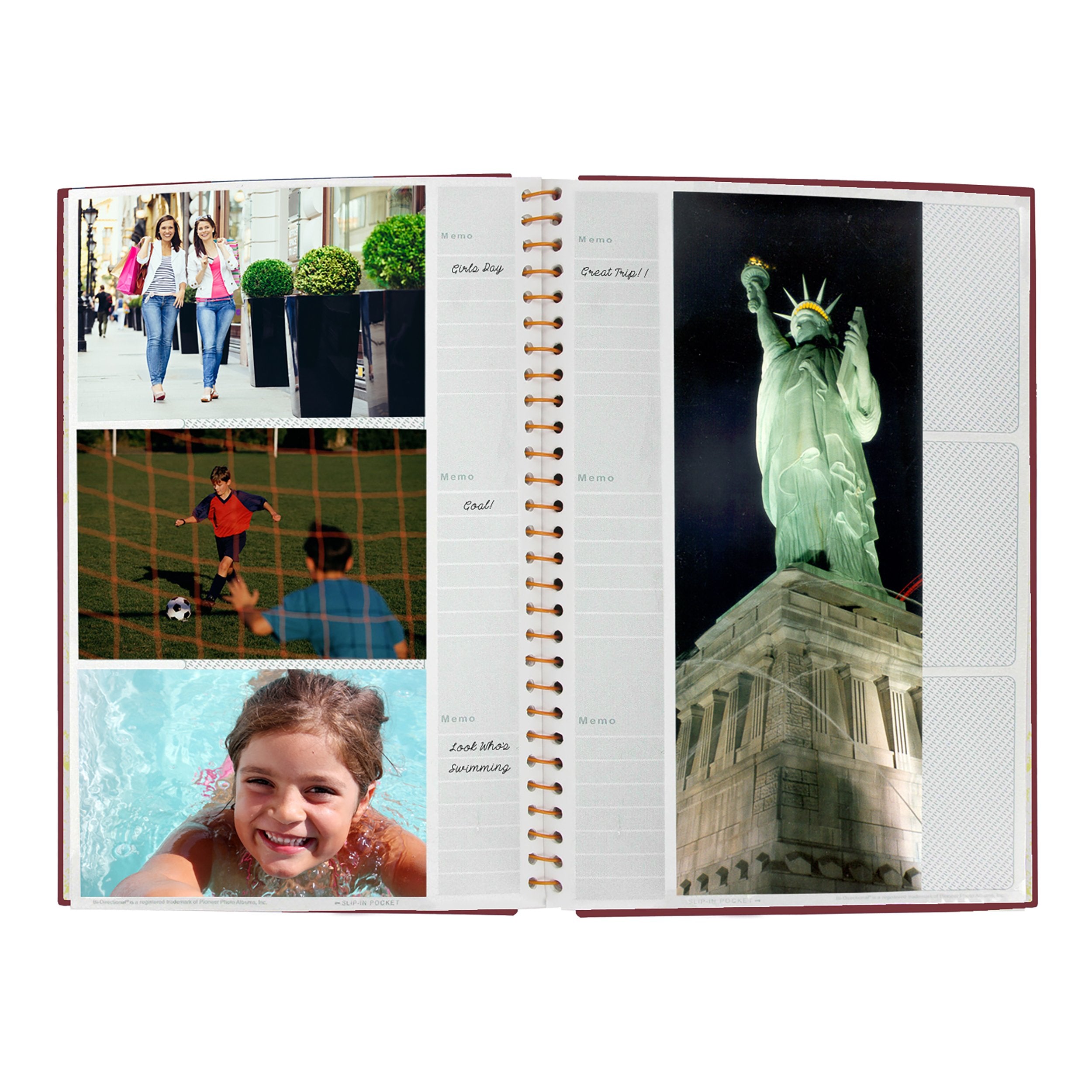 Pioneer Photo Albums album posé sur table familial facilitant consultation et partage
