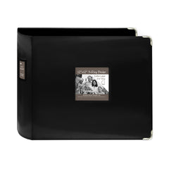 Pioneer Photo Albums couverture avant en simili cuir noir, protection élégante