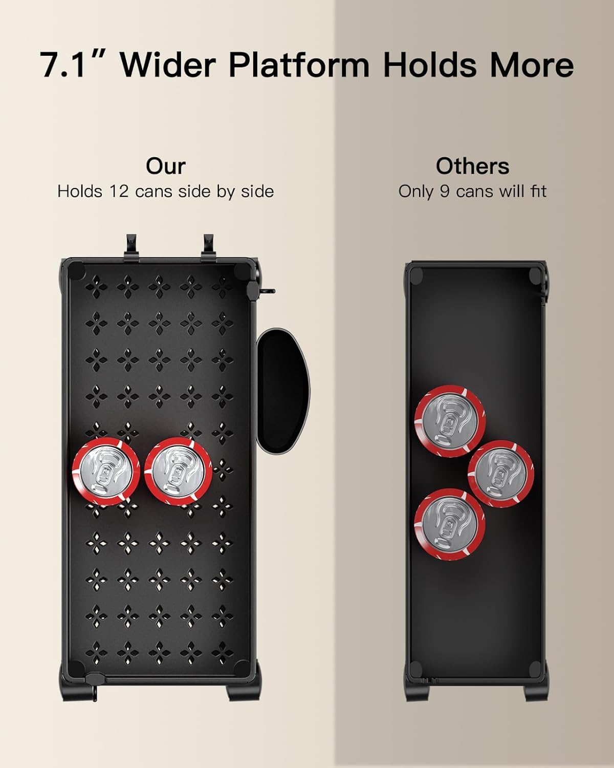 Pipishell chariot glissé sous évier avec roulettes amovibles pratique