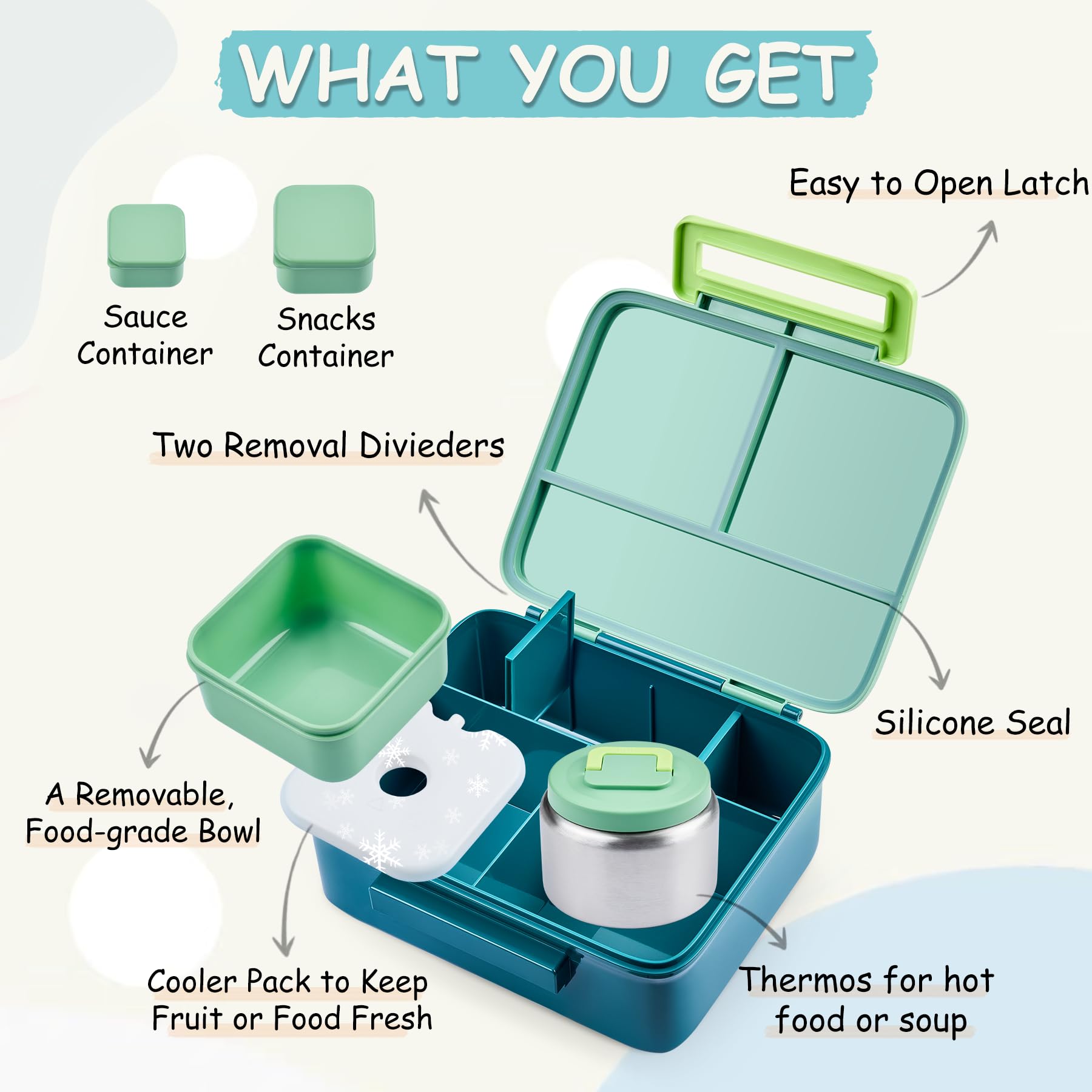 PIQUEBAR thermos 8oz ouvert montrant l’acier inoxydable et la conservation de la chaleur