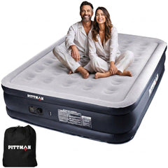 Pittman Outdoors vue avant du matelas queen, confort élevé immédiat