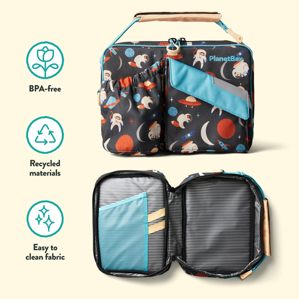 PlanetBox Rover aimants Space Animals personnalisent la boîte ludique