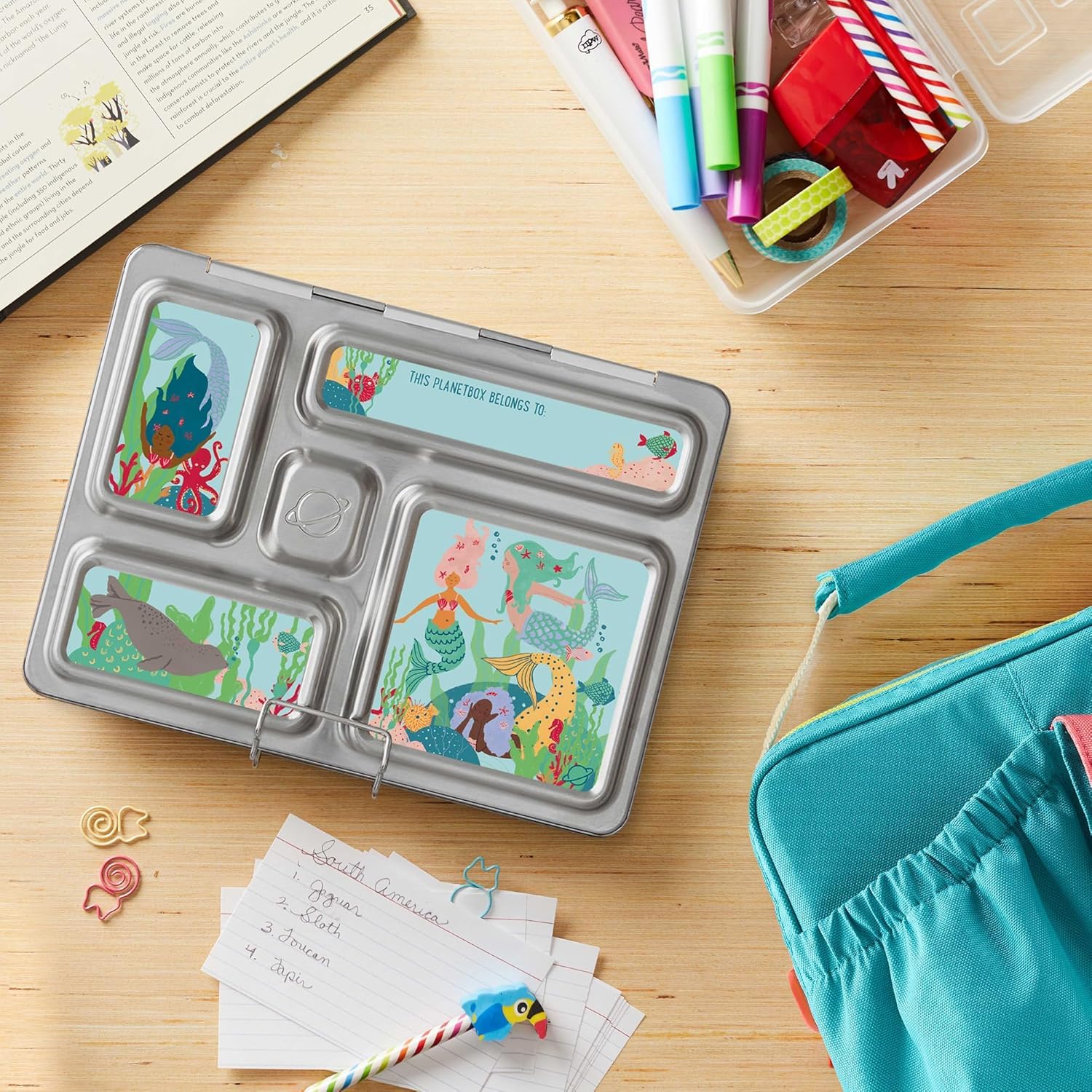 PlanetBox Rover en situation pique-nique enfant repas organisé