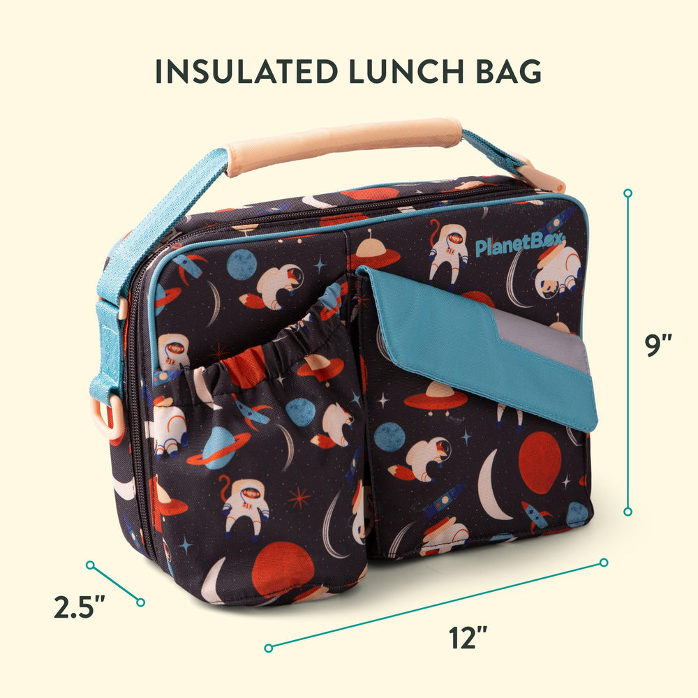 PlanetBox Rover sac isotherme intérieur essuyable garde les repas frais