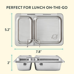 PlanetBox Shuttle avec couvercle et accessoires compatibles pour personnaliser