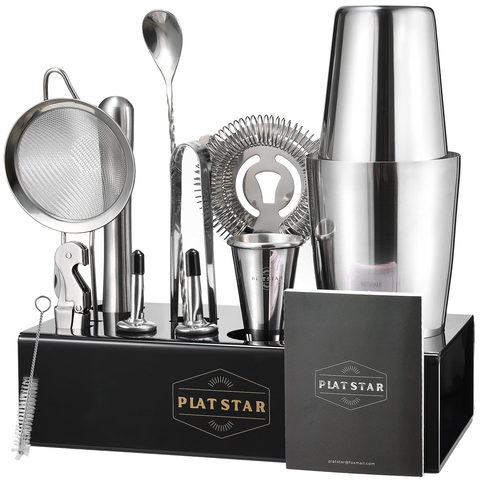 Plat Star vue d’ensemble du kit complet avec support pour organisation rapide