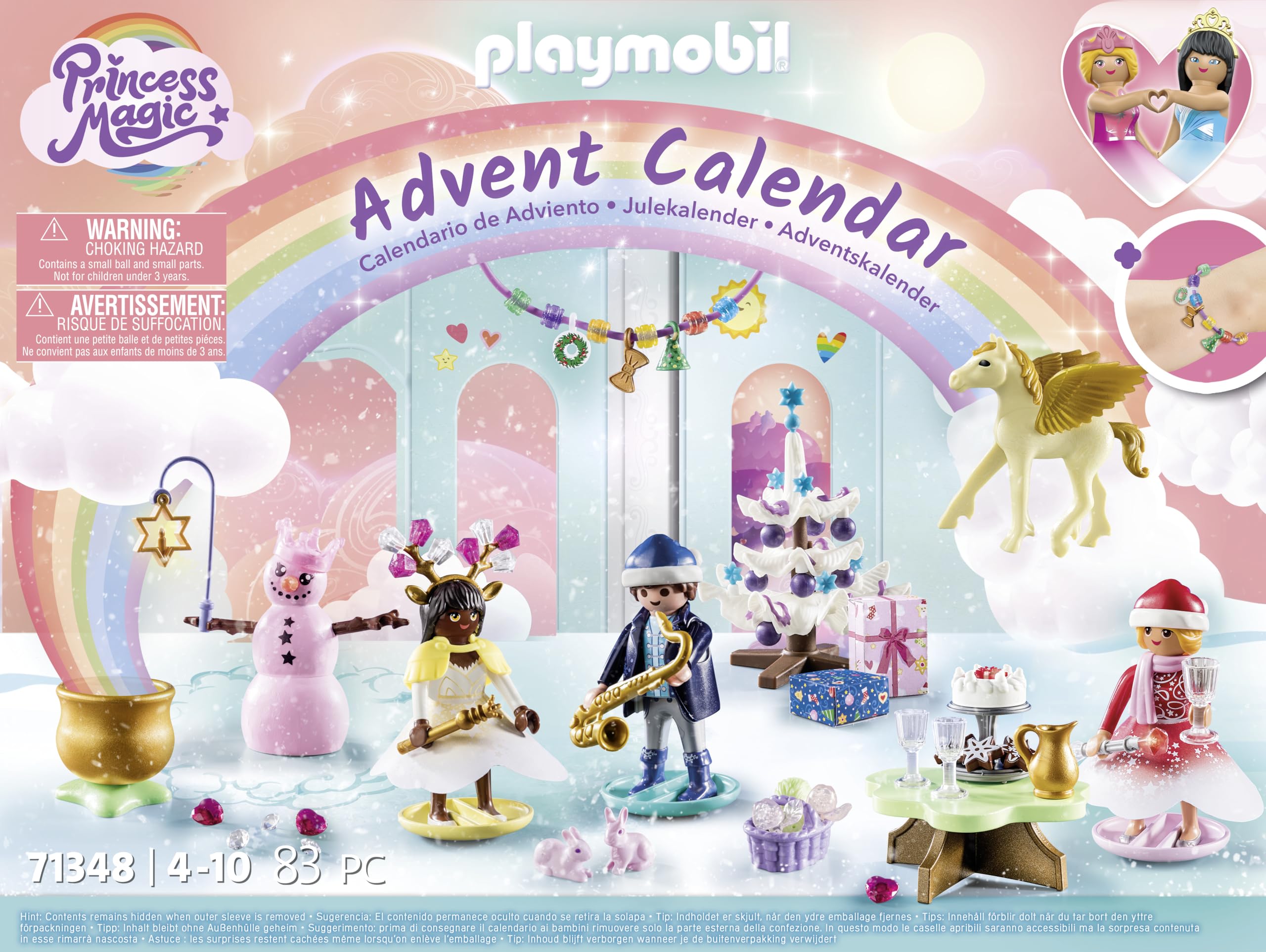 Playmobil bracelet à charms transformable en guirlande offrant deux usages