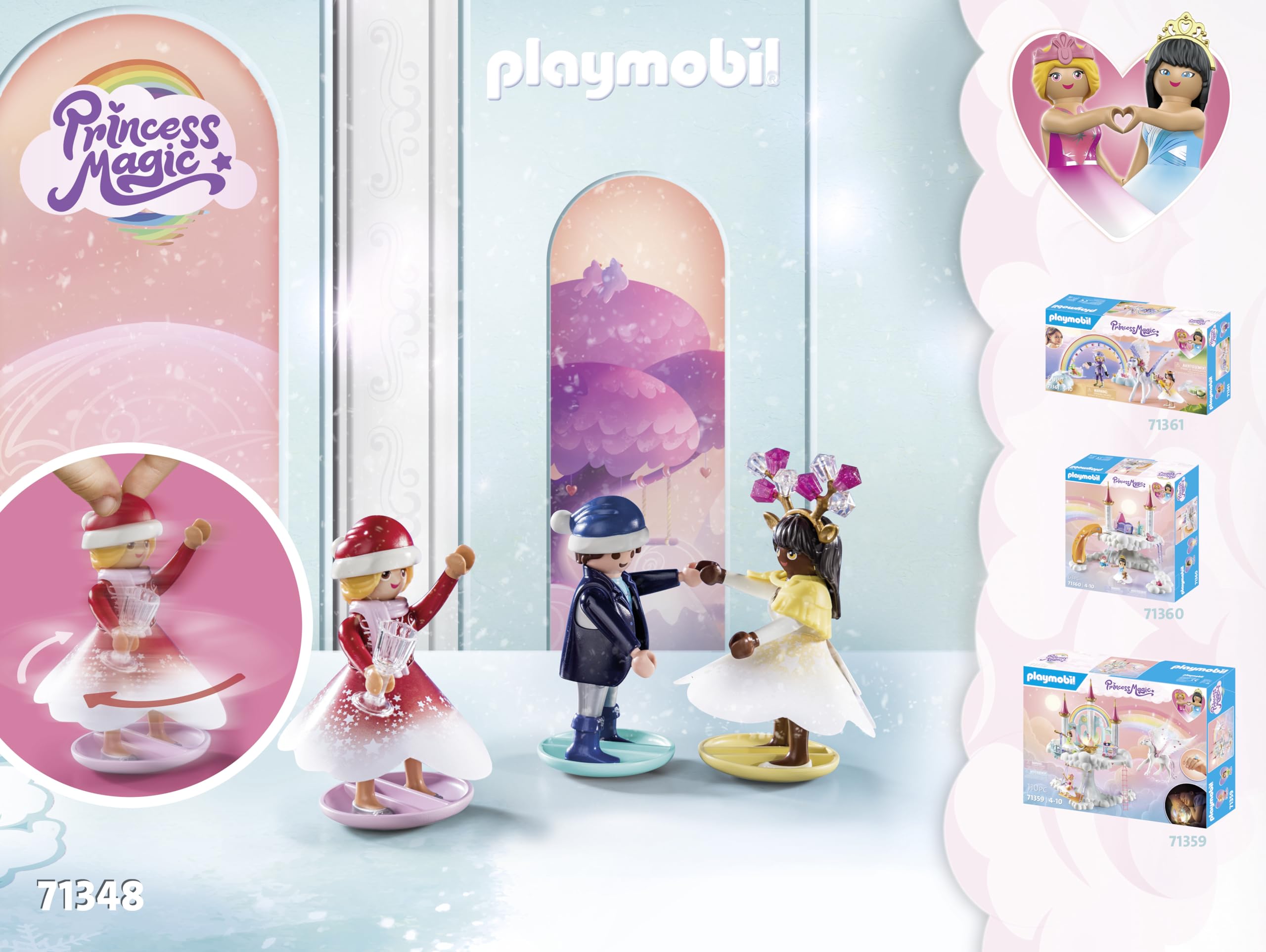 Playmobil scène montée sur fond carton idéale pour exposition et photos
