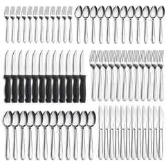 Pleafind packaging avant montrant 72 pièces, complet pour 12 convives