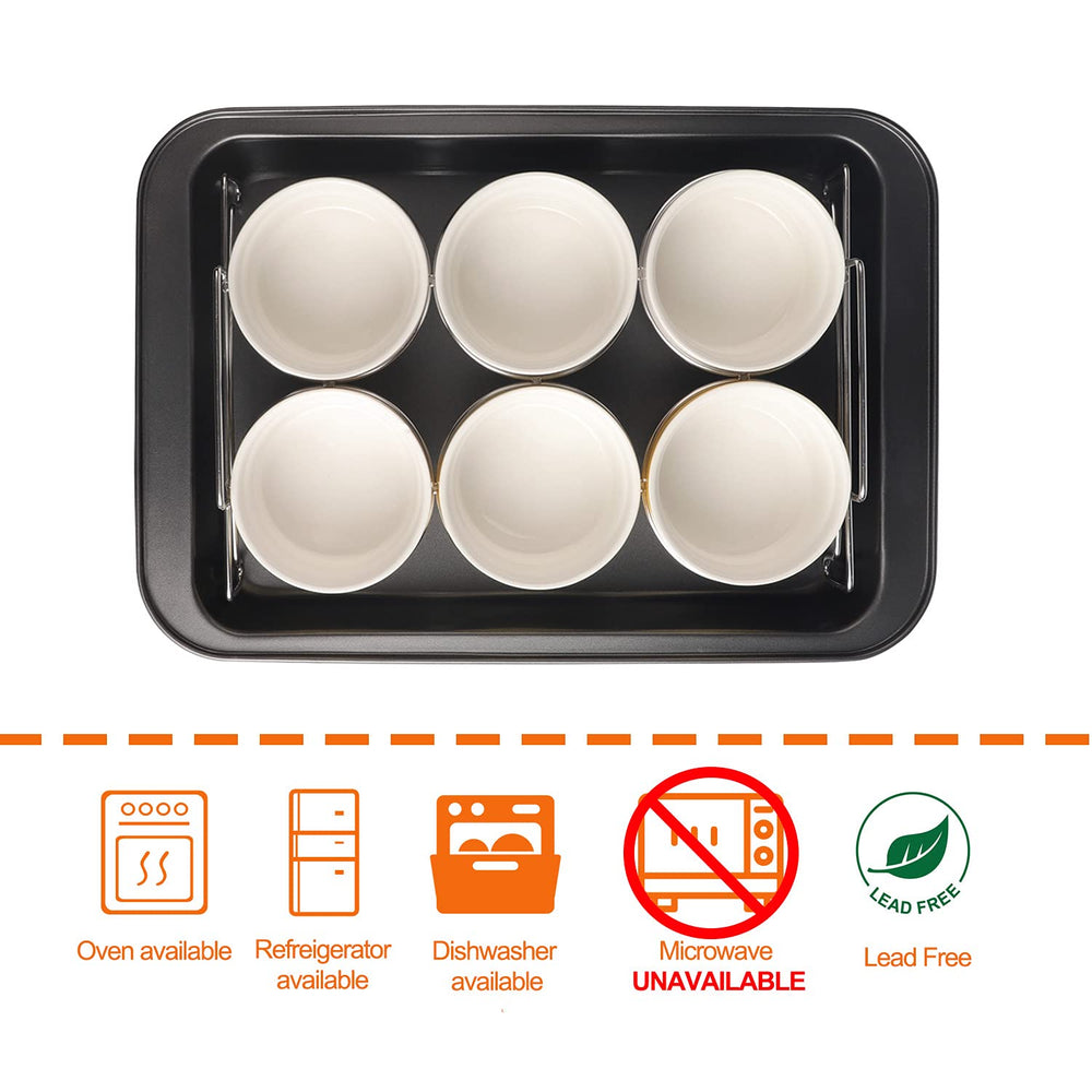PLSFIT empilement des ramequins pour rangement compact et gain d'espace