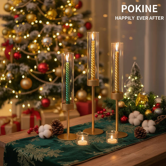 POKINE gros plan sur la finition dorée, durable et brillante