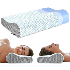Polovo vue avant du coussin avec emballage montrant maintien confortable