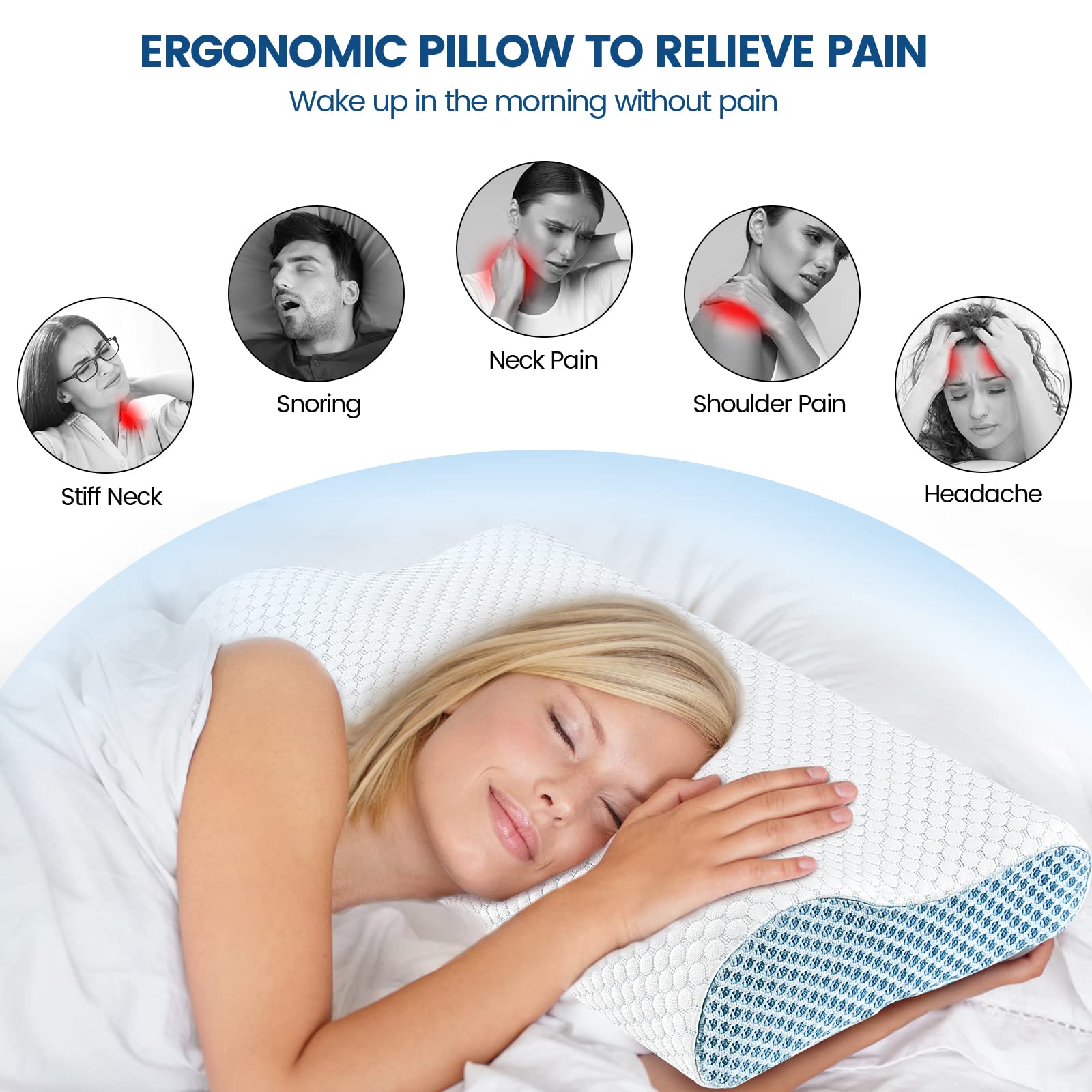 Polovo oreiller housse respirante mettant en avant confort et absorption