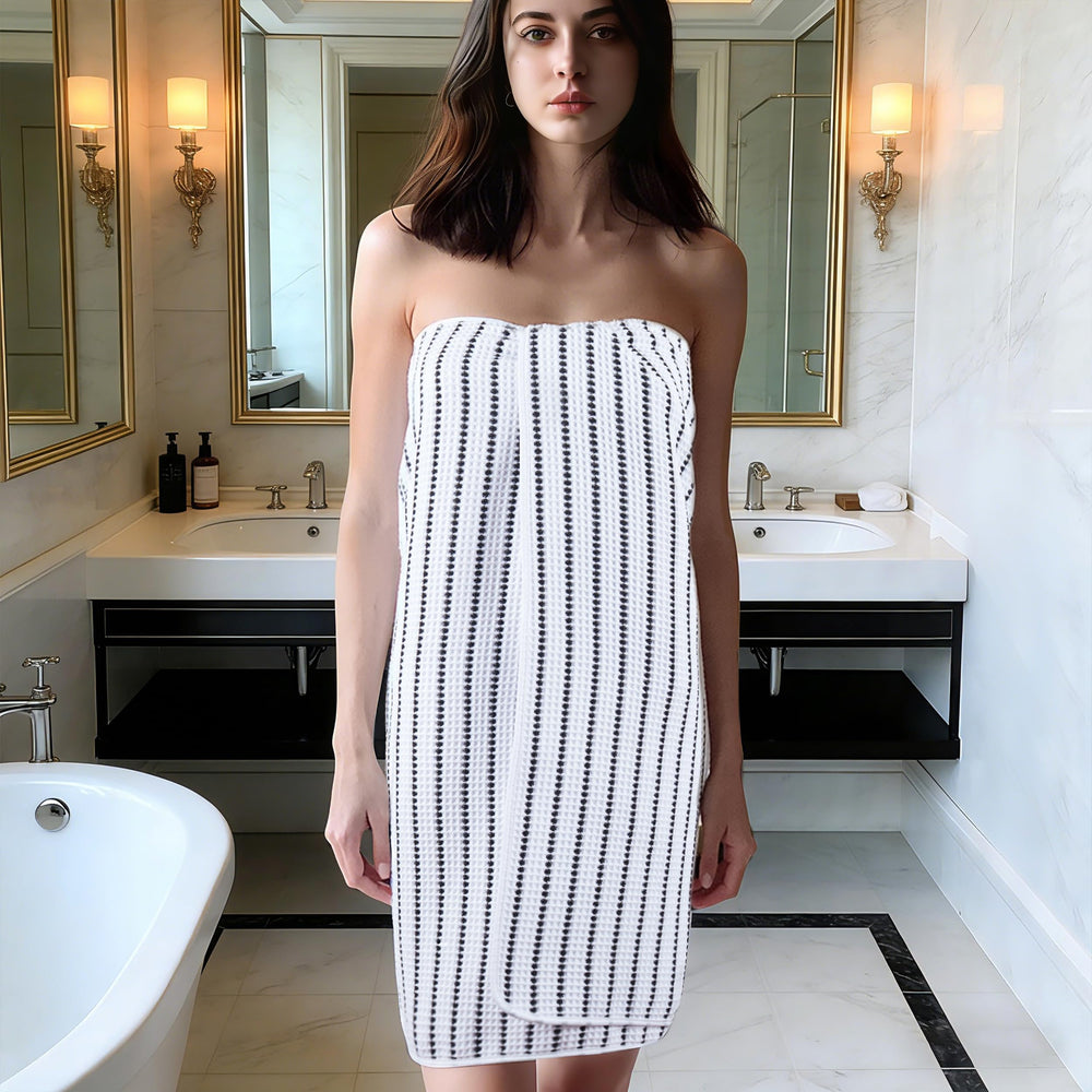 POLYTE lot de deux serviettes, remplacement facile entre lavages
