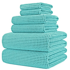 POLYTE serviette de bain face avant montrant taille et texture absorbante
