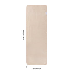 POLYTE serviette drapée sur un crochet pour un séchage aéré et sans odeur