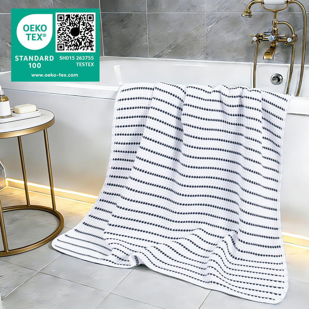POLYTE serviette pliée compacte, idéale pour voyage et gain de place