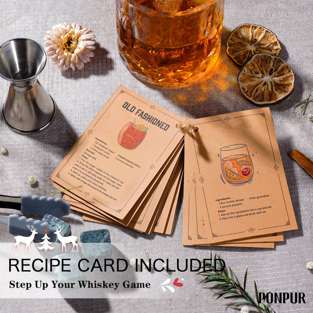 PONPUR coffret installé sur un bar idéal pour cadeaux et moments partagés