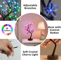 Pooqla lampe sur table de nuit créant une atmosphère relaxante