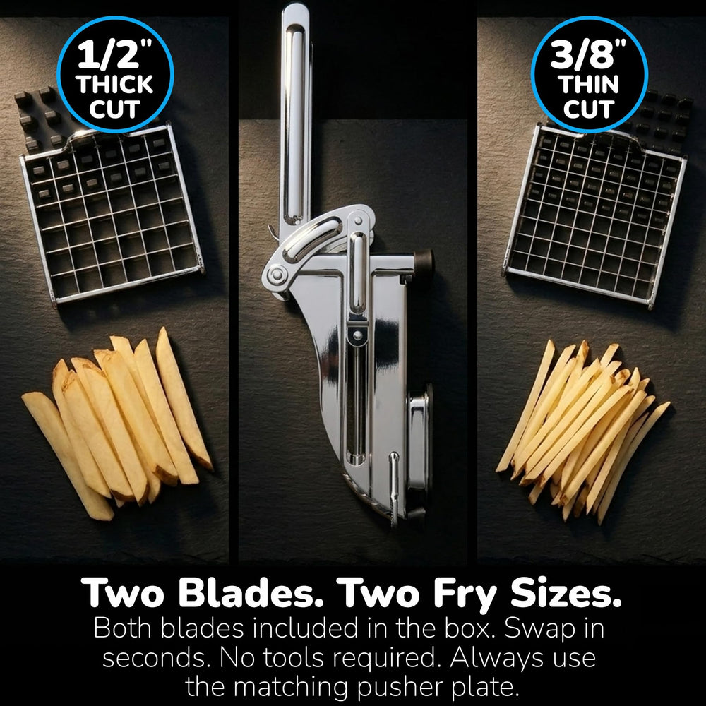 POP coupe-frites base ventouse verrouillée pour stabilité sécurisée